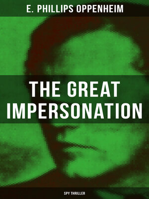 cover image of THE GREAT IMPERSONATION (Spy Thriller)